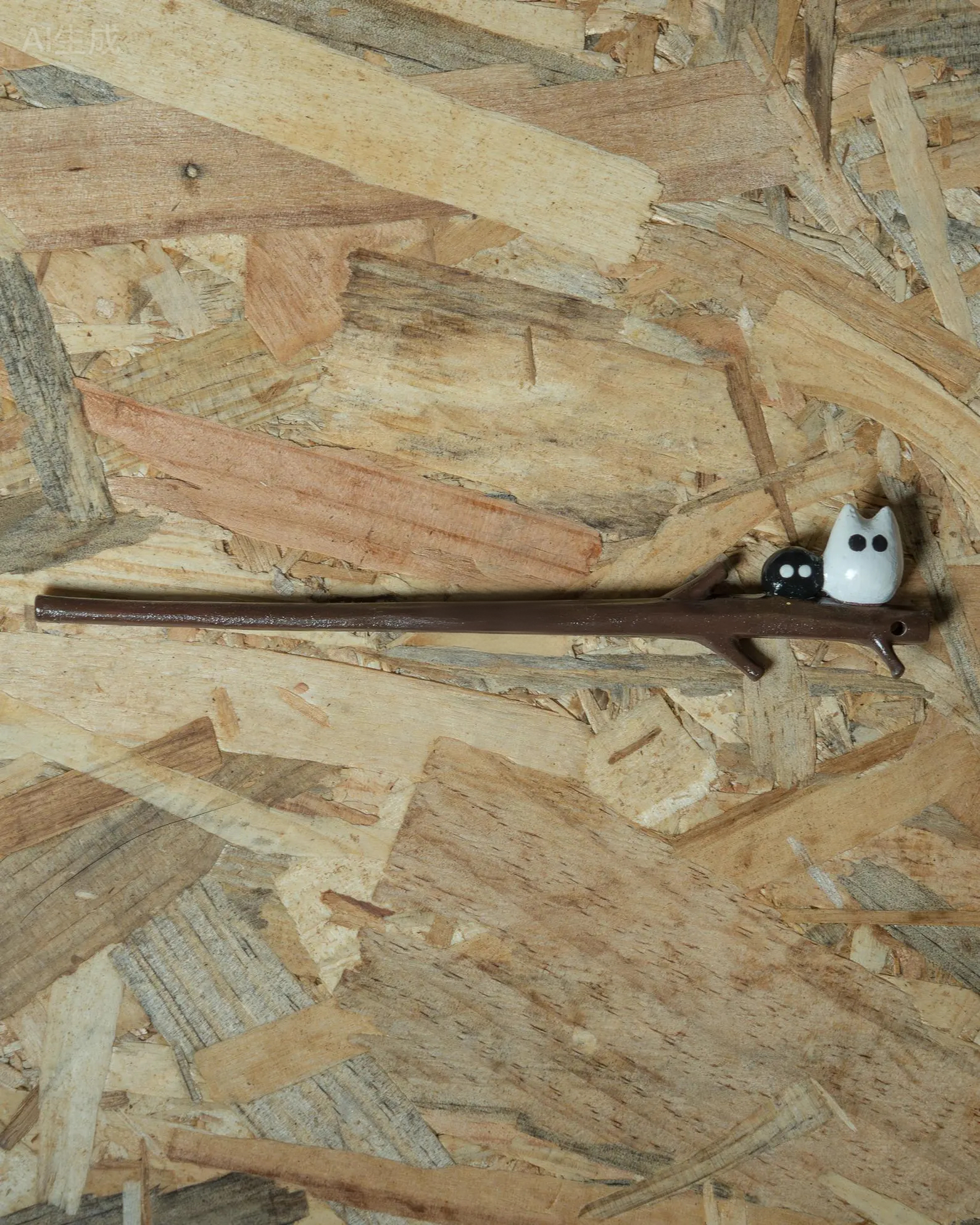 Calcifer Flame Inspired Hair Stick Barrette