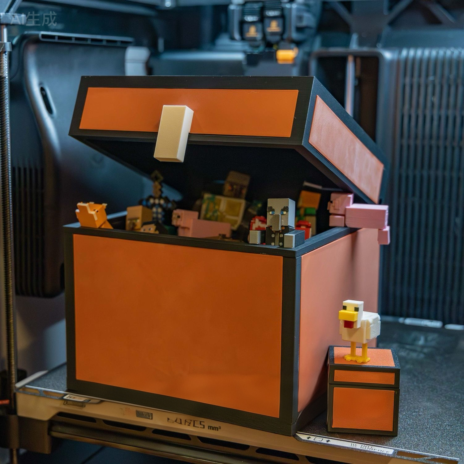 Minecraft 1:1 Pixel Storage Box