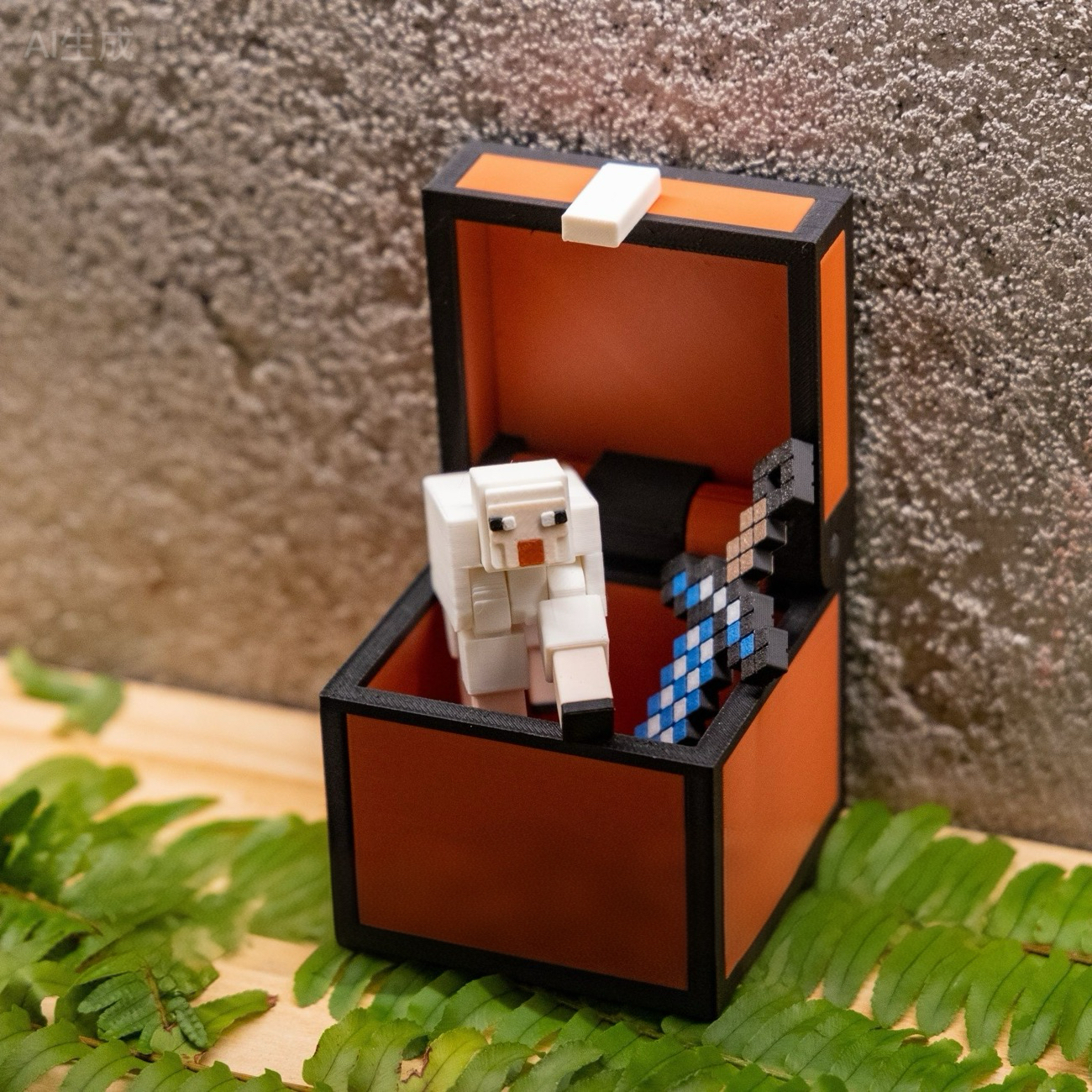 Minecraft 1:1 Pixel Storage Box
