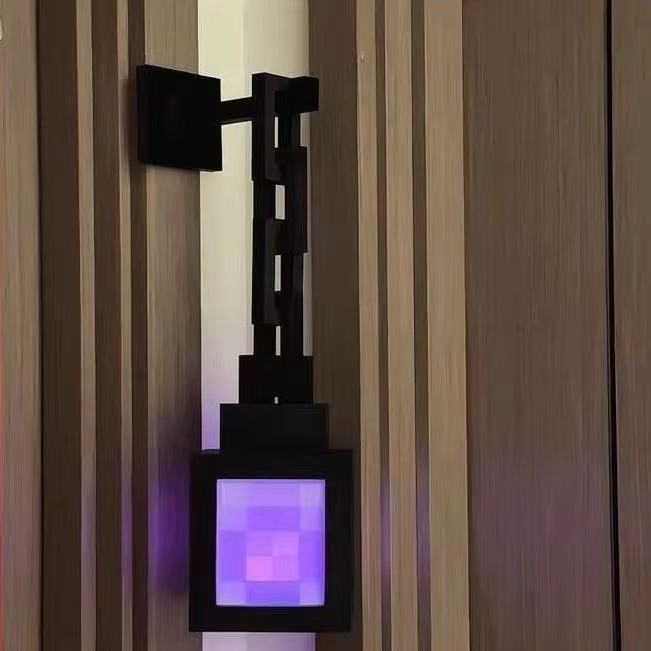 Minecraft 1:1 Pixel Remote-Controlled Lantern