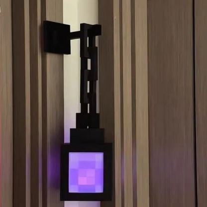 Minecraft 1:1 Pixel Remote-Controlled Lantern