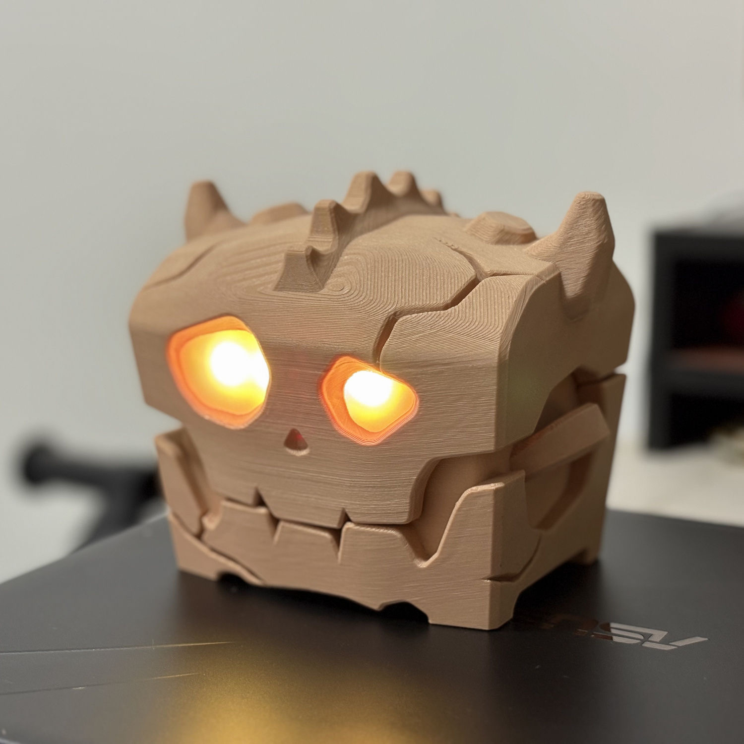 Voice-Activated Storage Box for Zelda Game Cards