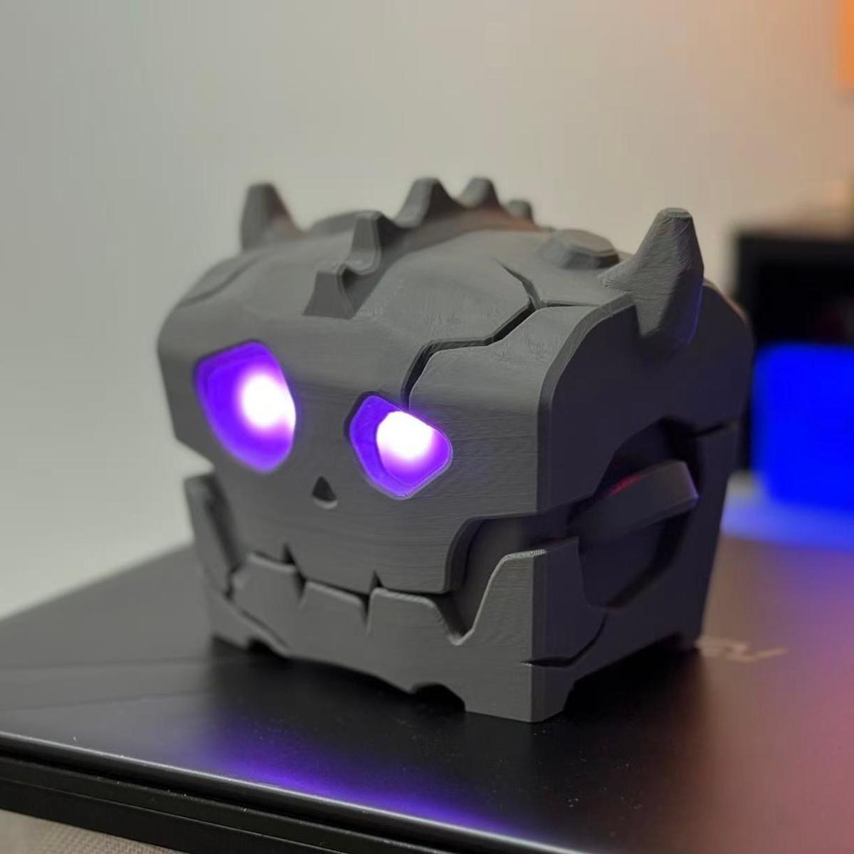 Voice-Activated Storage Box for Zelda Game Cards