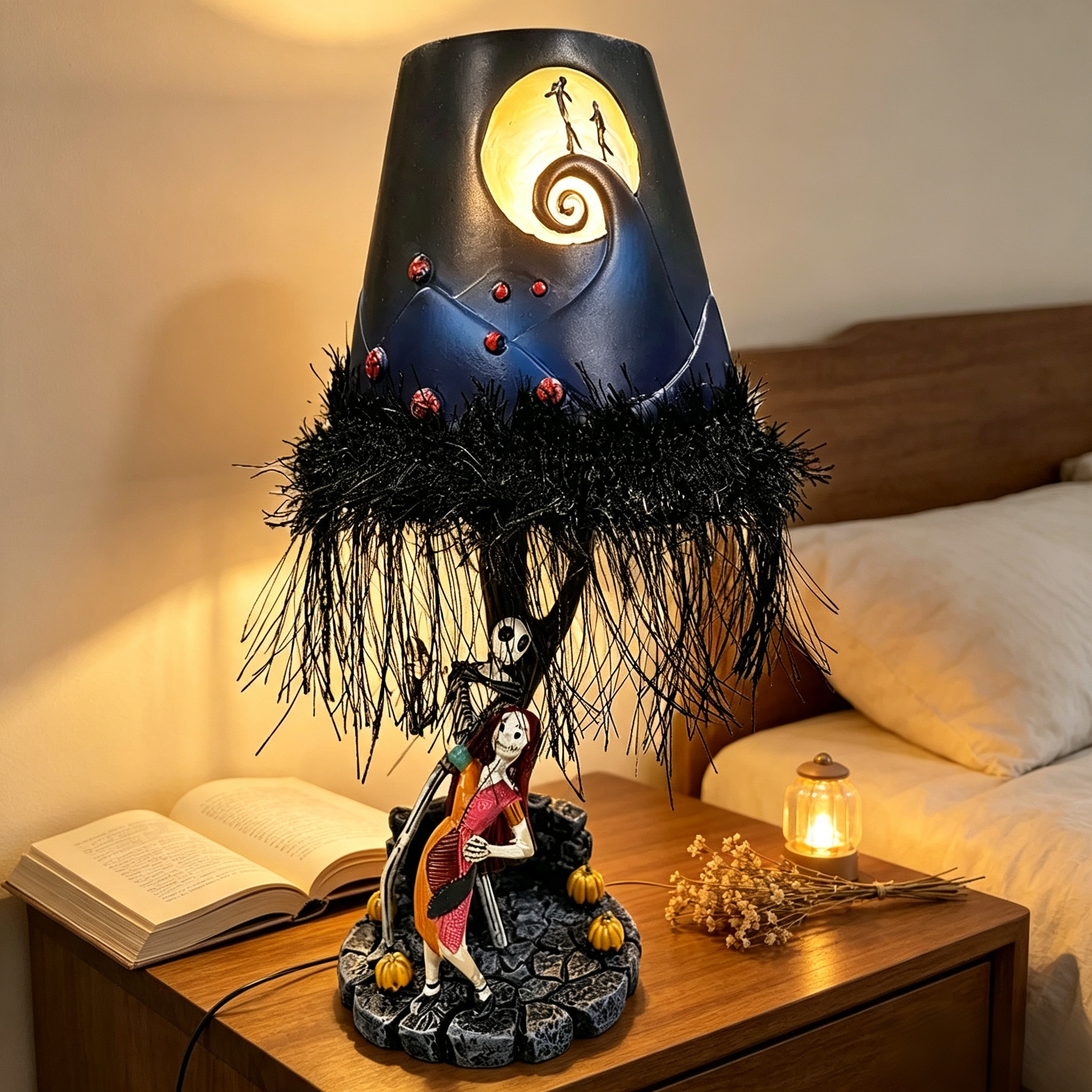 Dark Fairy Tale Gothic Table Lamp