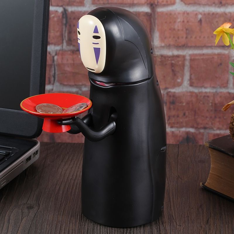 No‑Face Electric Coin Eating Piggy Bank