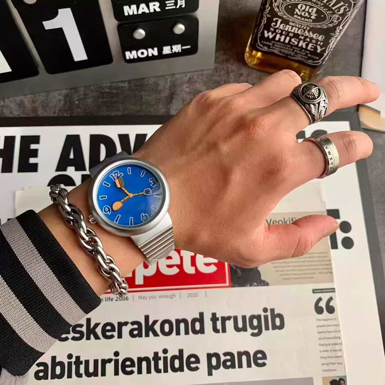 Work / Not Work Funny Novelty Quartz Watch