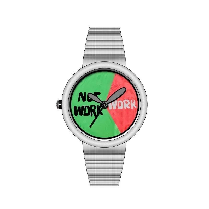 Work / Not Work Funny Novelty Quartz Watch