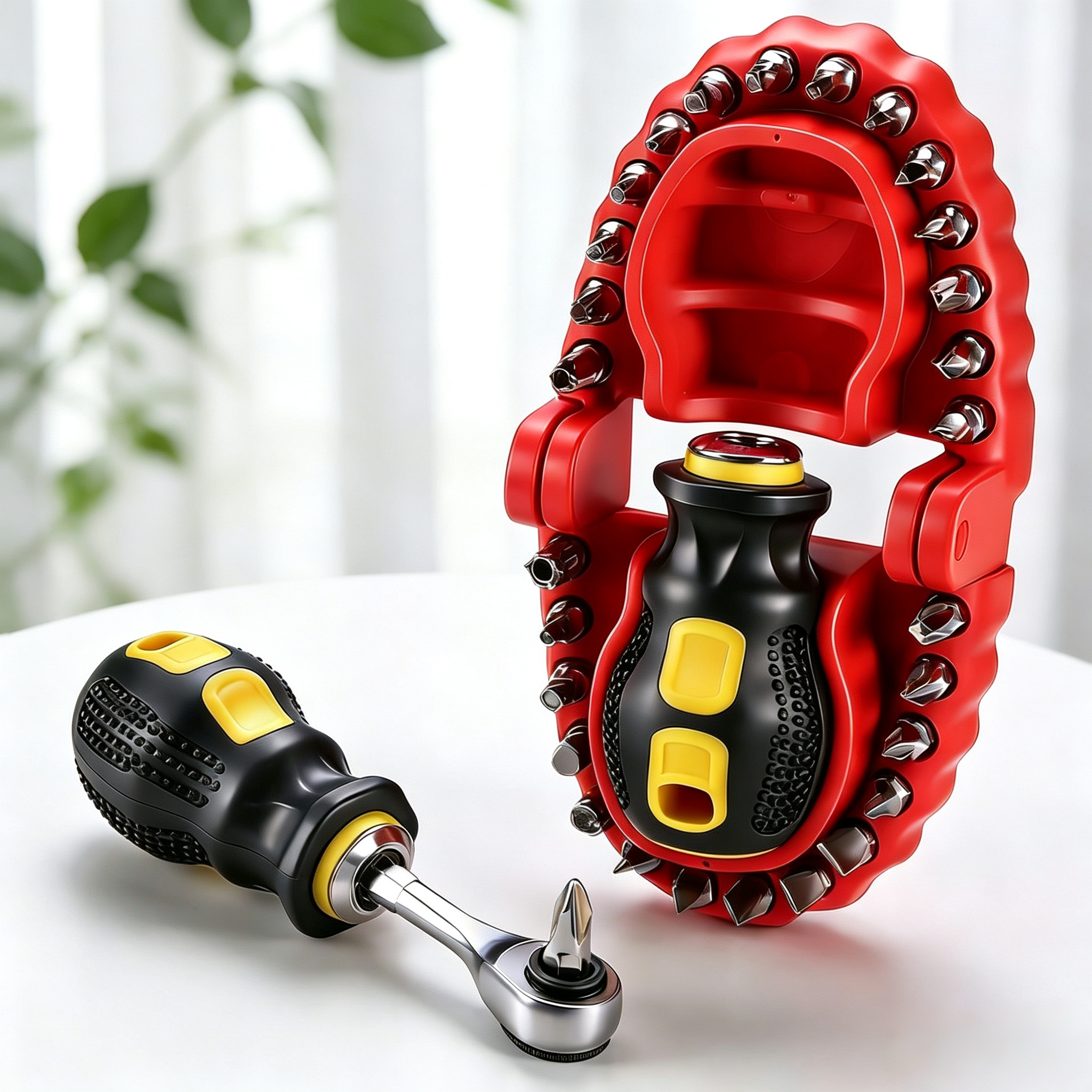 Novelty Denture Teeth Multi-bit Screwdriver Set