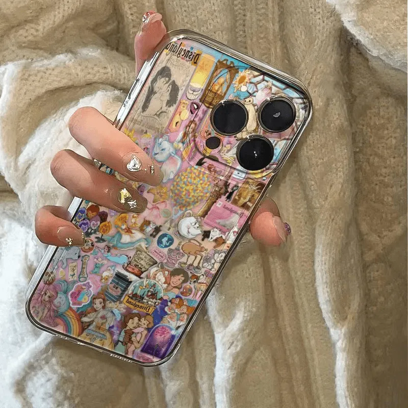 Princess element cartoon phone case
