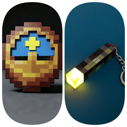 Minecraft 1:1 Pixel Clock