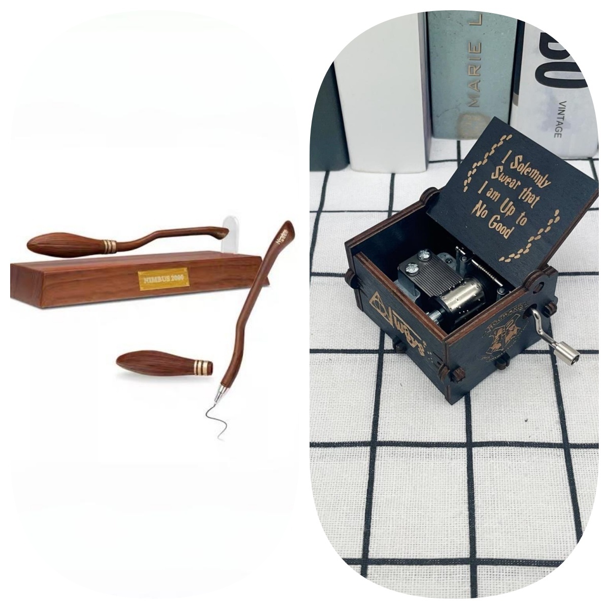 Wizard's Exclusive Flying Broom Floating Pen