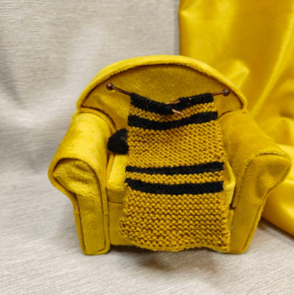 Handcrafted Magical Academy Sofa Fridge Magnet