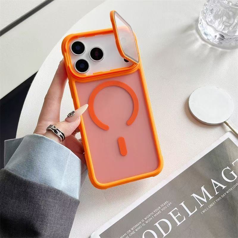 Magnetic Shockproof Full-Cover Lens Phone Case