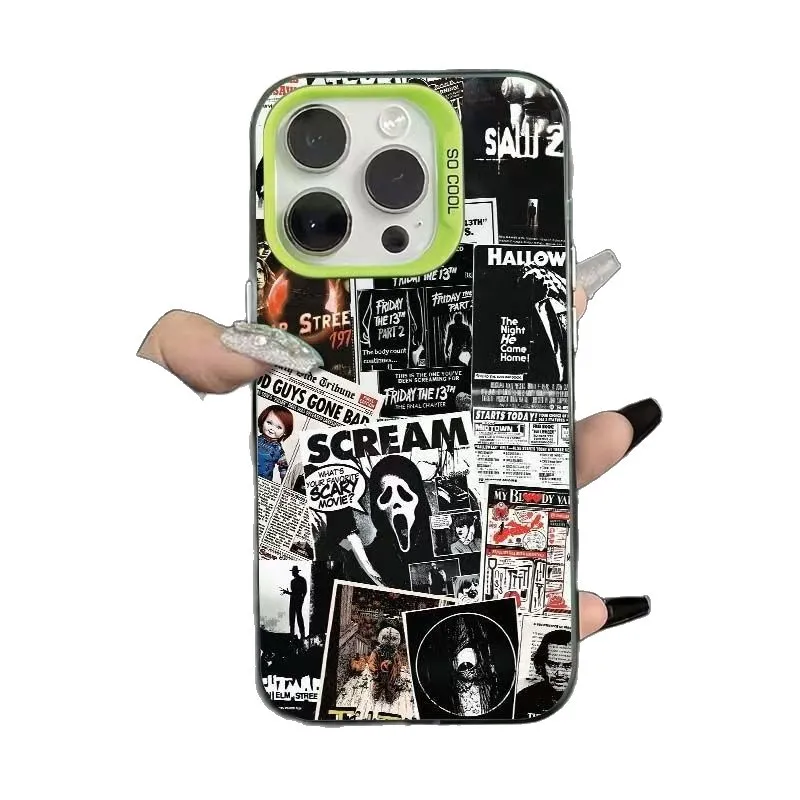 Personalized poster fragment color silver mobile phone case