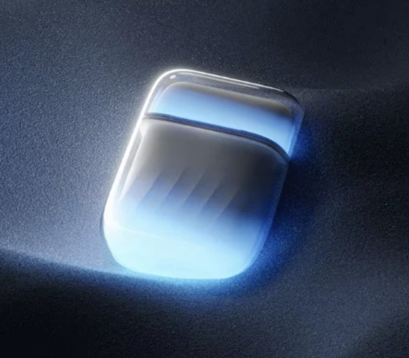 Creative Sand-Flow Glow-in-the-Dark Airpods Case