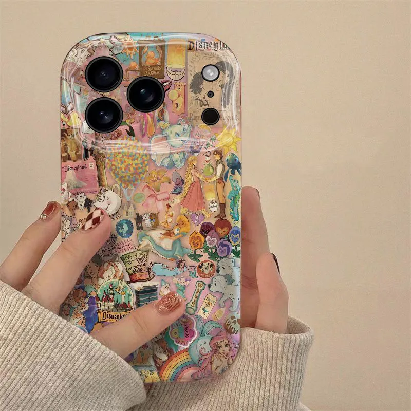 Anime princess full-coverage phone case iphone17