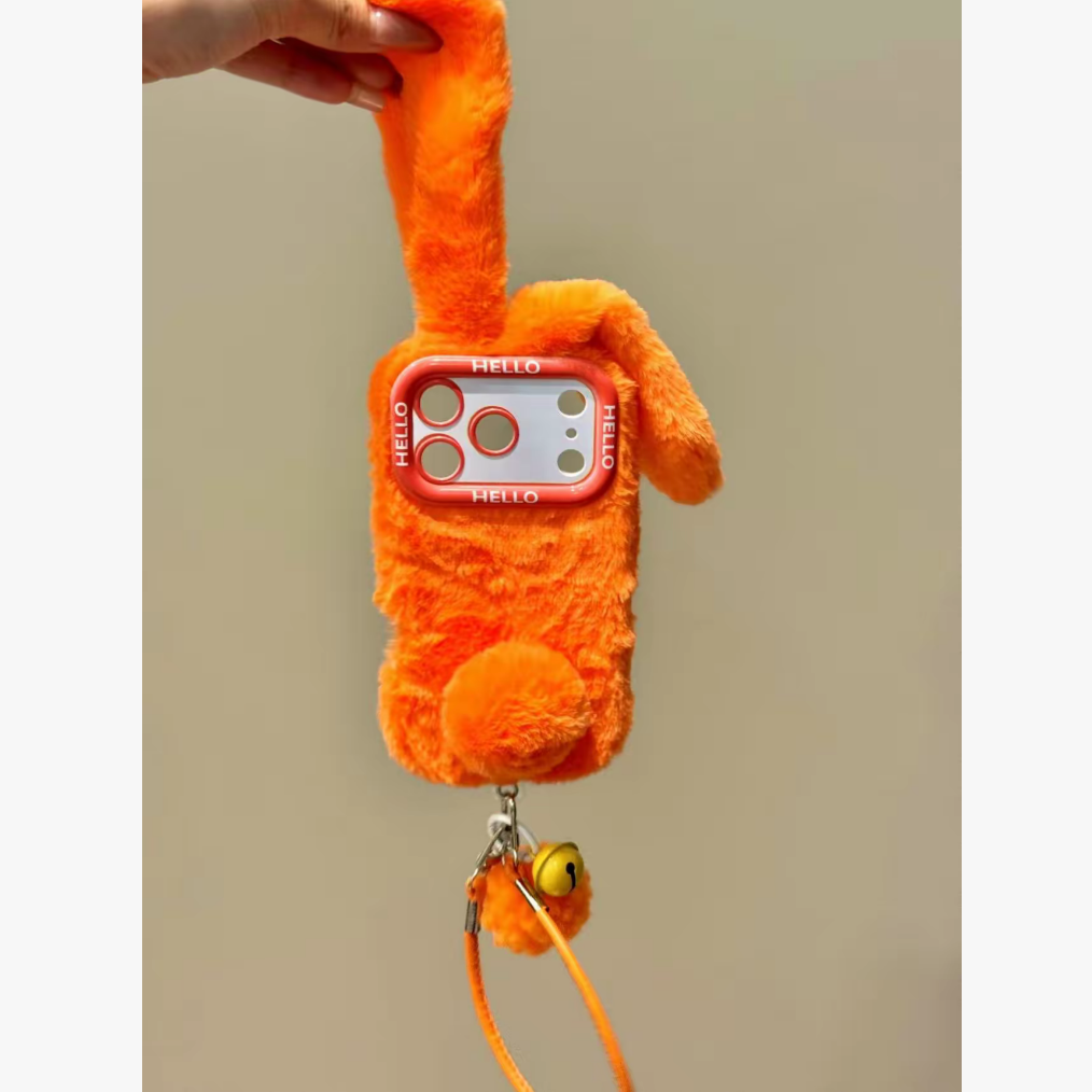 Plush Rabbit Phone Case