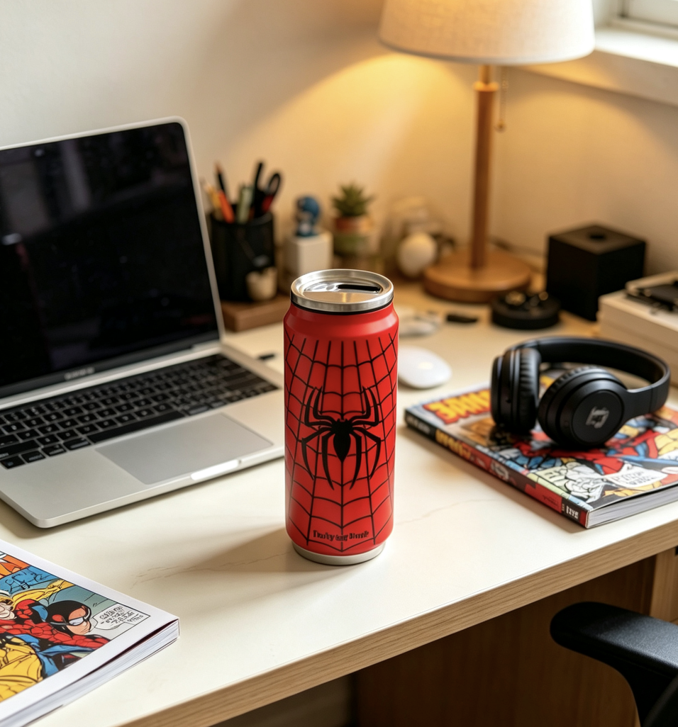 Creative Web-Style Travel Tumbler