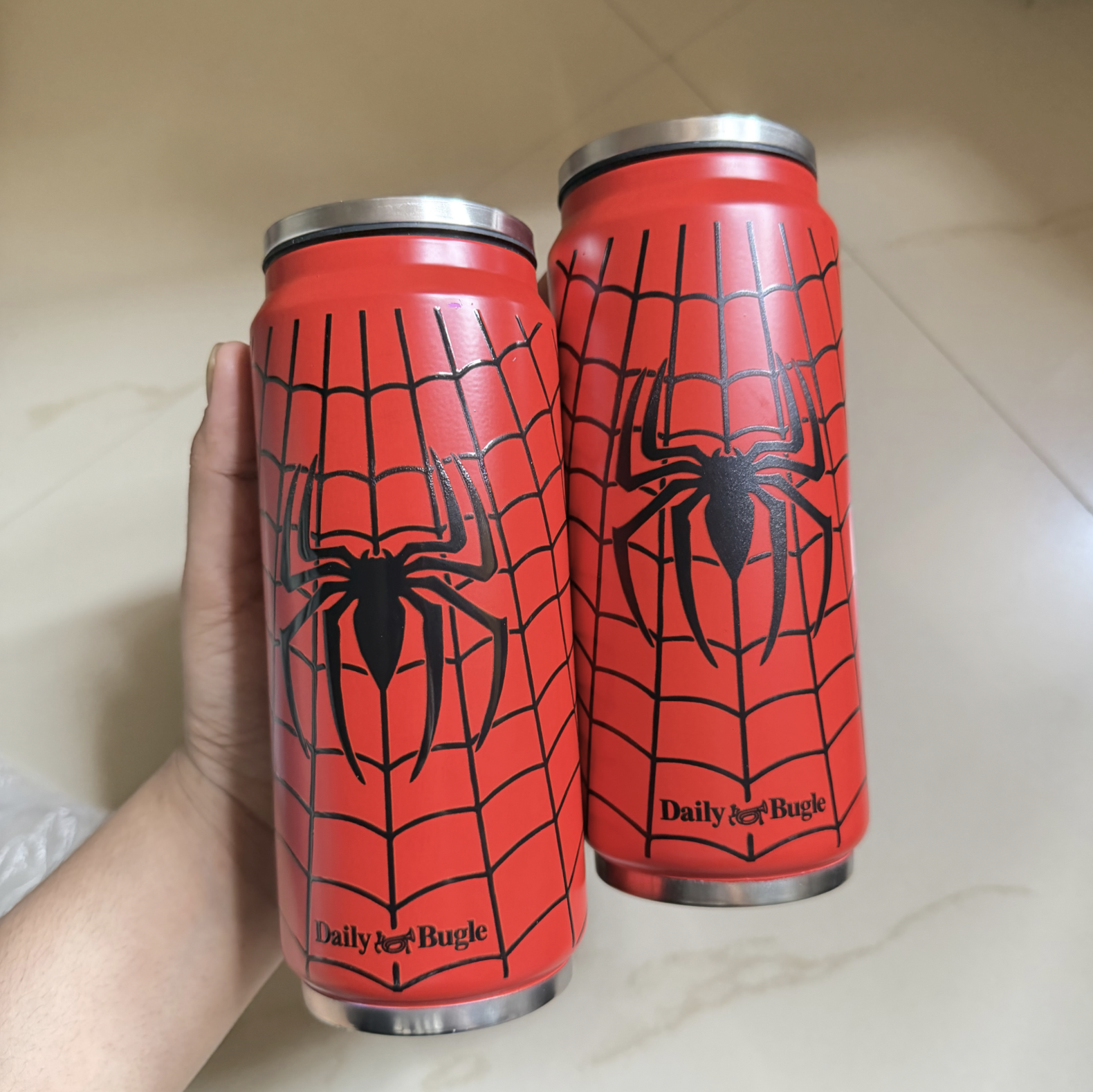 Creative Web-Style Travel Tumbler