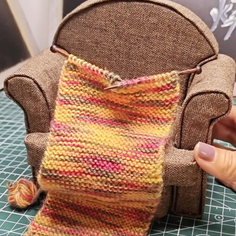 Handcrafted Magical Academy Sofa Fridge Magnet