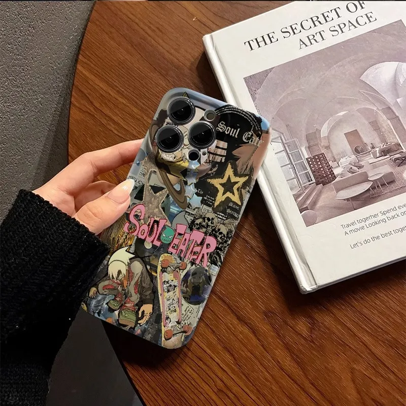 Street skateboard full-body film phone case