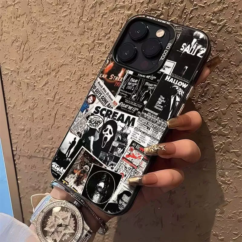 Personalized poster fragment color silver mobile phone case