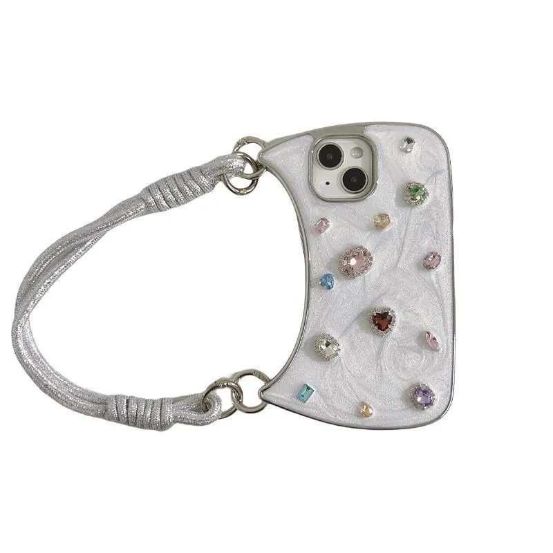 3D Colored Diamond Phone Case Bag