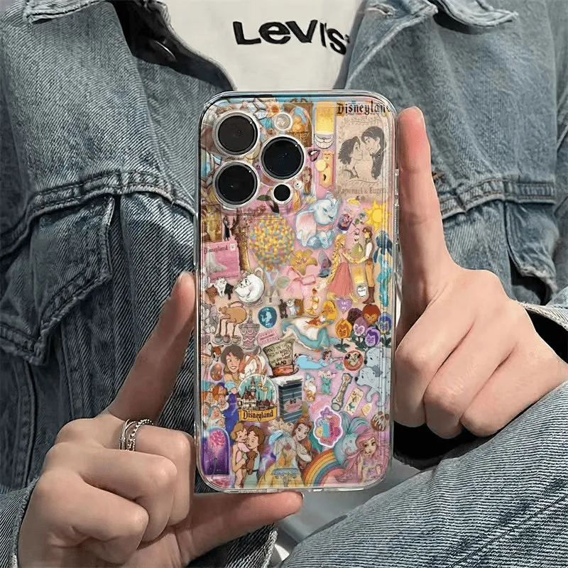 Princess element cartoon phone case