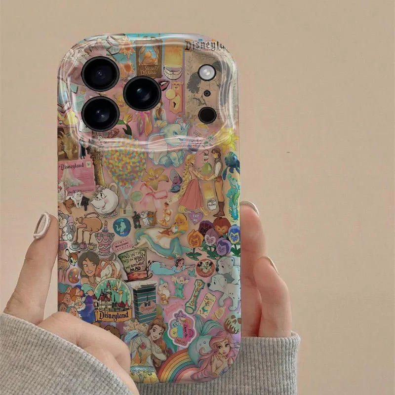 Anime princess full-coverage phone case iphone17