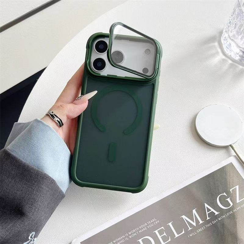 Magnetic Shockproof Full-Cover Lens Phone Case