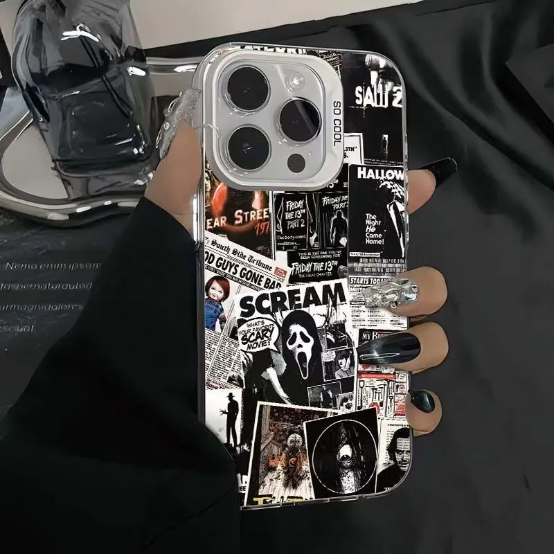 Personalized poster fragment color silver mobile phone case