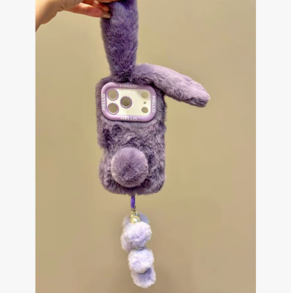 Plush Rabbit Phone Case
