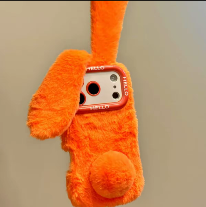 Plush Rabbit Phone Case