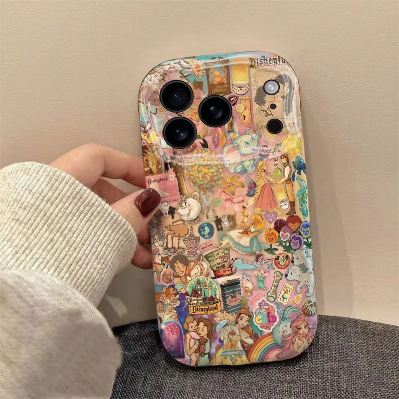 Anime princess full-coverage phone case iphone17