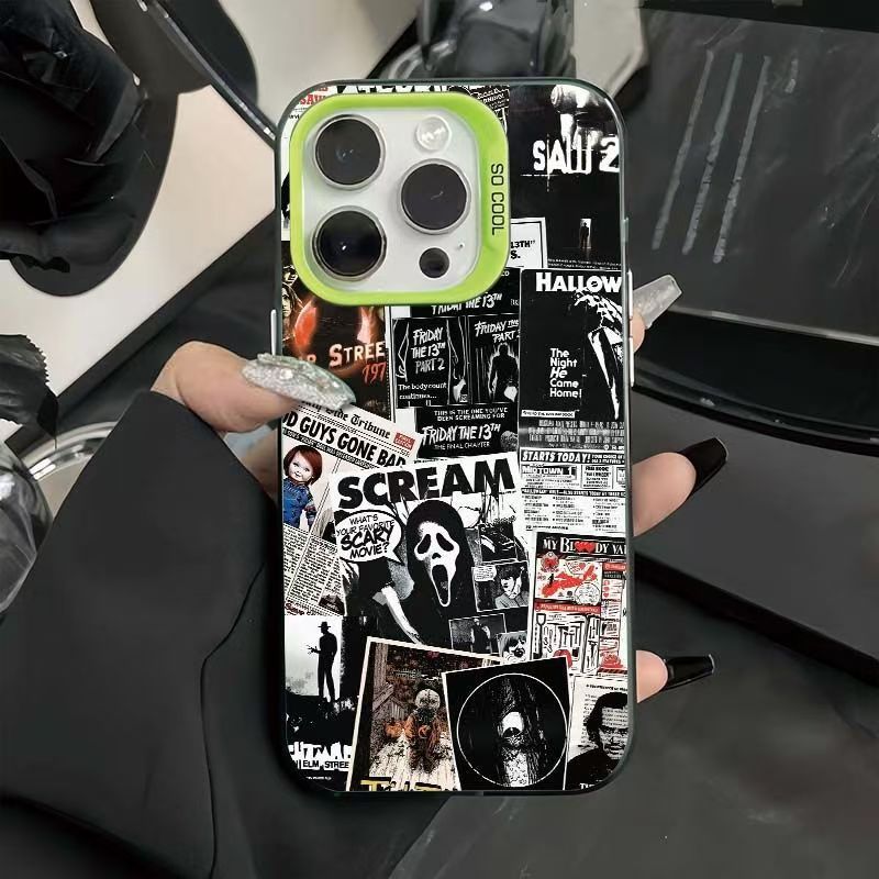Personalized poster fragment color silver mobile phone case