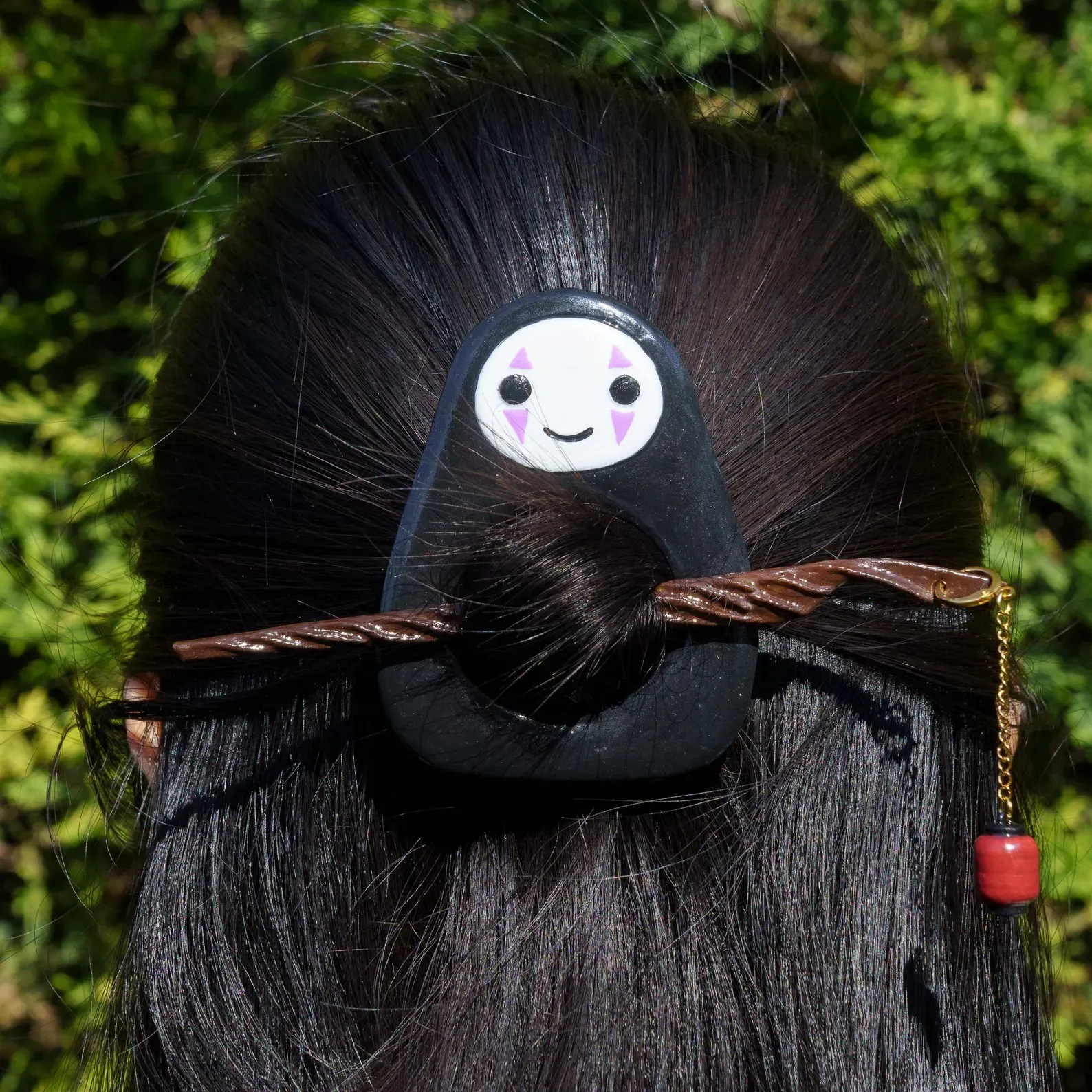 Calcifer Flame Inspired Hair Stick Barrette