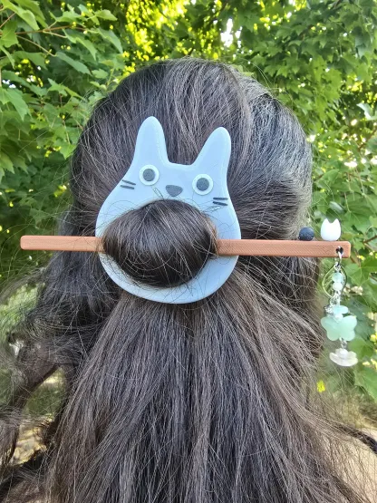 Calcifer Flame Inspired Hair Stick Barrette