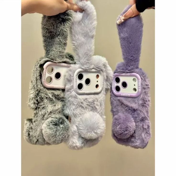 Plush Rabbit Phone Case