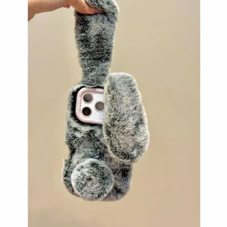 Plush Rabbit Phone Case