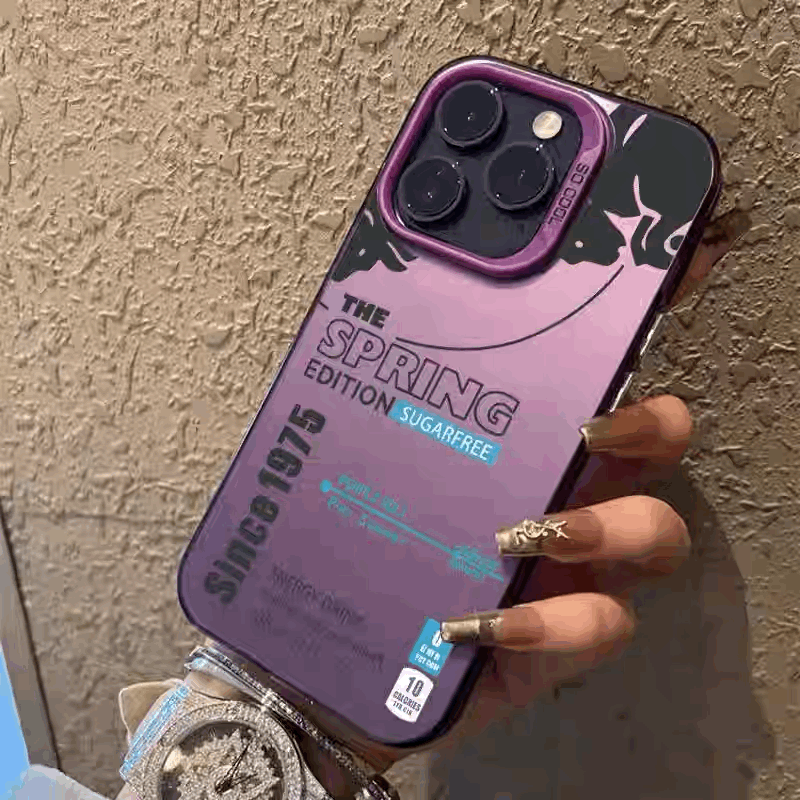 Fashion pattern colorful phone case