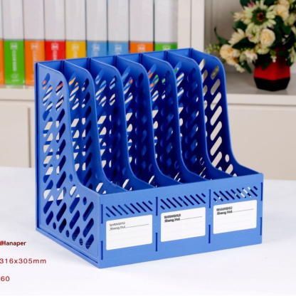 File Frame Desktop File Rack 4 Sets Storage Information Organizing Frame A4 With Pen Holder Three Frames Four Frames Office Supplies