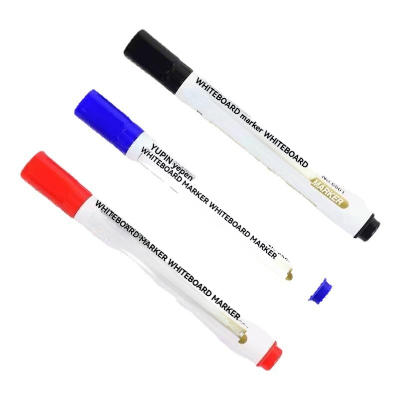 Whiteboard Pen  Black, Blue And Red Water-Based Large-Capacity Office Teachers' Thick-Head Drawing Board Pens
