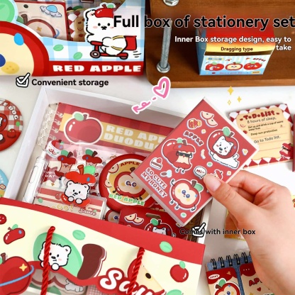 Apple Duoduo Stationery Gift Set - Back to School Supplies