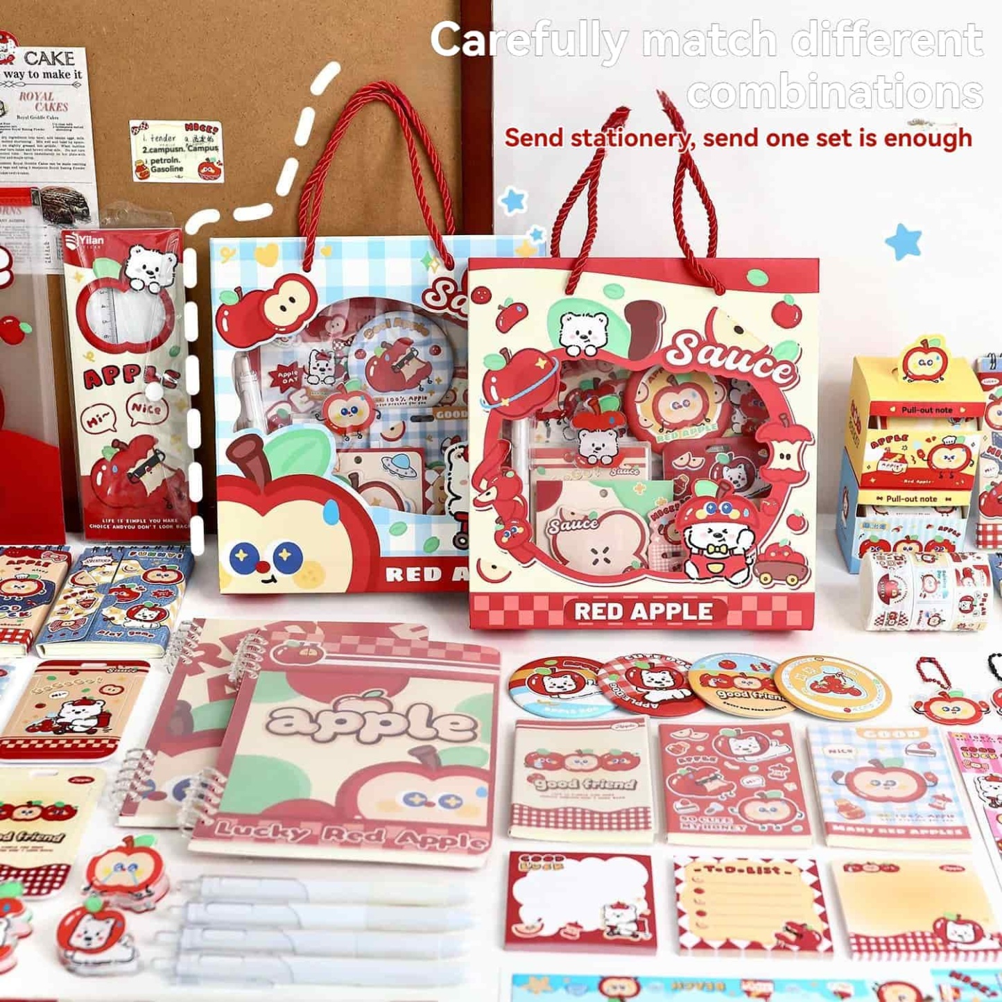 Apple Duoduo Stationery Gift Set - Back to School Supplies