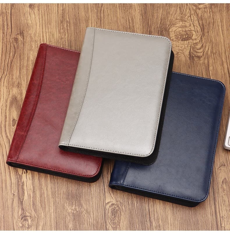 A5 Zipper Binder Notebook - Multifunctional Office Organizer