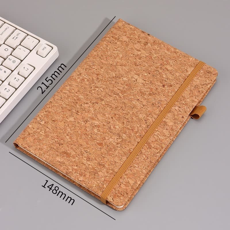Eco-Friendly Cork A5 Notebook - Office Study Gift Box