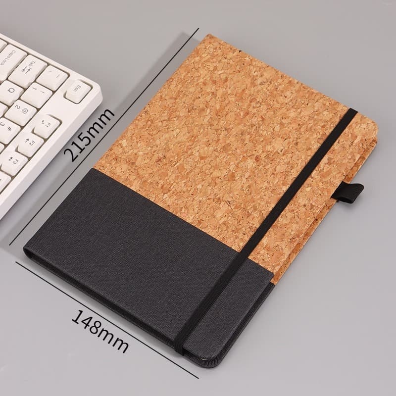 Eco-Friendly Cork A5 Notebook - Office Study Gift Box