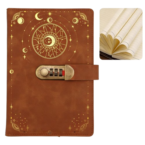 Universe Planet A5 Lock Diary 