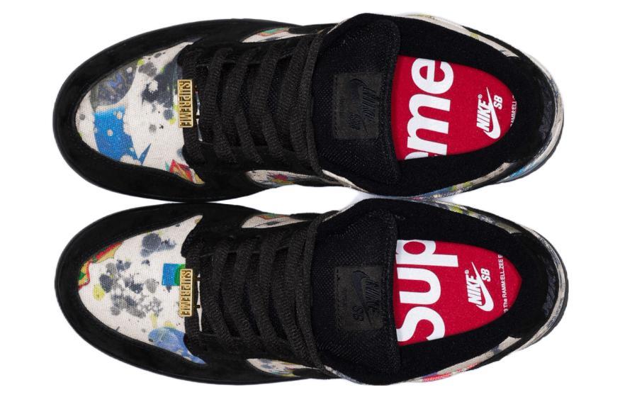 Supreme x nike SB Dunk Low 'Rammellzee' FD8778-001