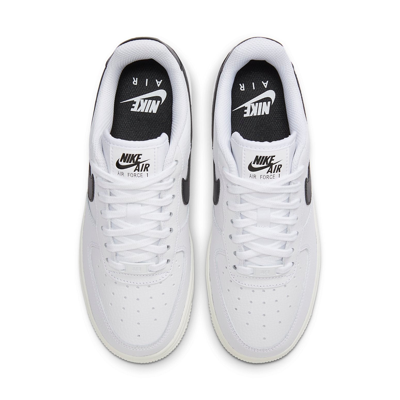 nitthhke Air Force 1 '07 'White Black Cream Sole' 315115-165
